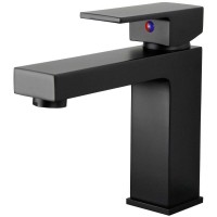 toilet  stabding hot cold anti splash matte luxury  black basin mixer faucet water tap sink faucet